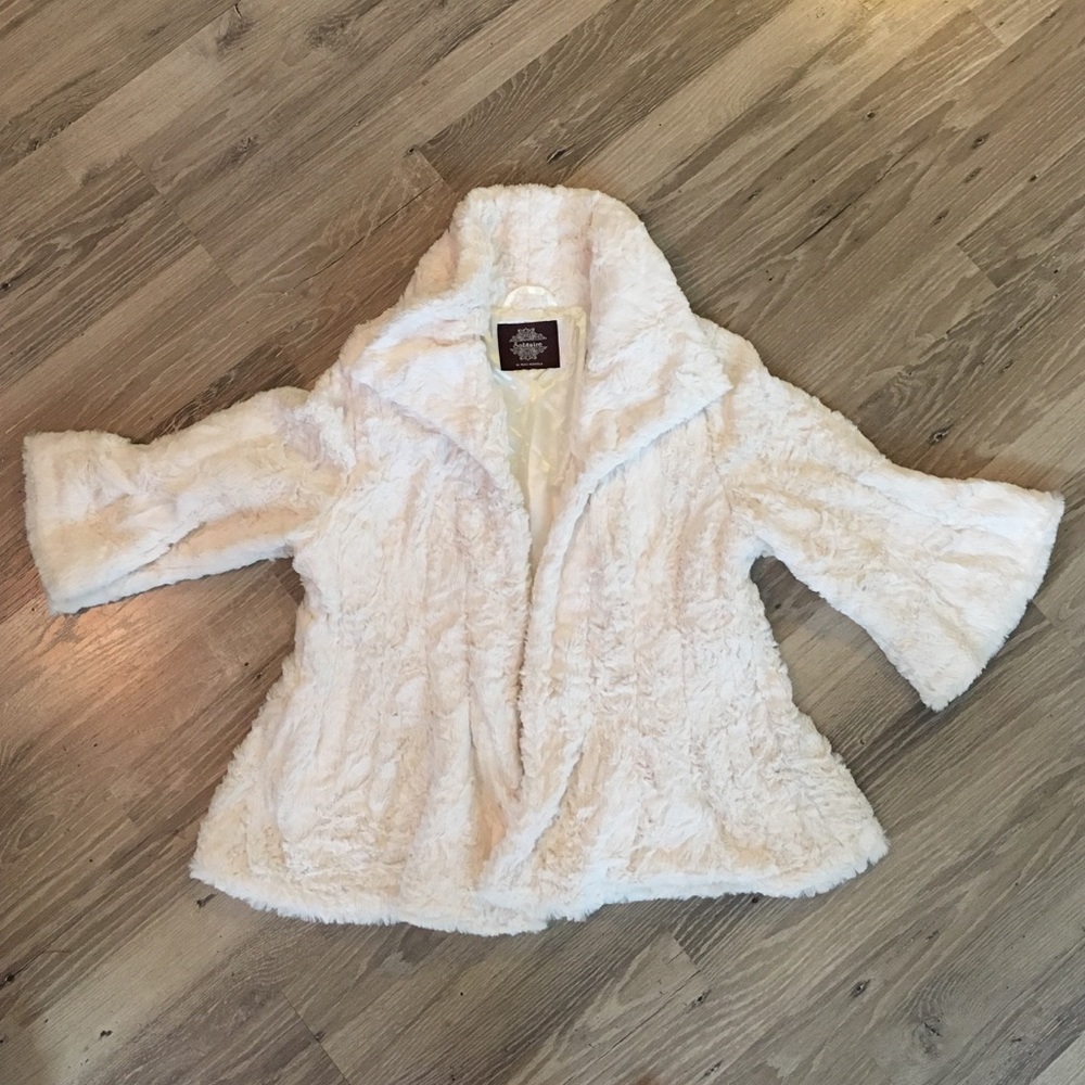 Super soft faux fur jacket